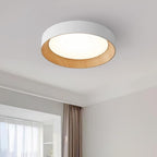 Solara Plafonnier Bois Anneau Minimaliste Réglable - Neutralighting
