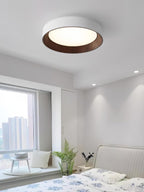 Solara Plafonnier Bois Anneau Minimaliste Réglable - Neutralighting