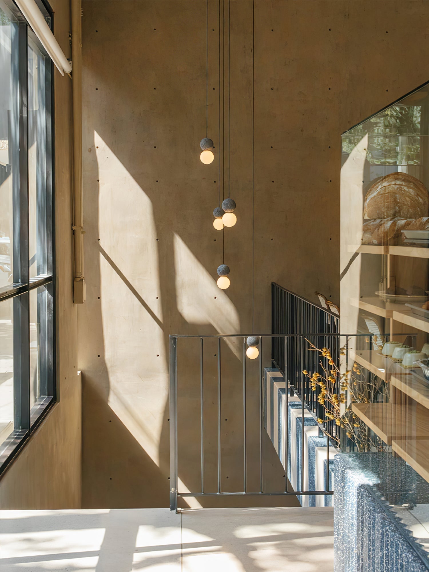 Solvicen Suspension Minimaliste en Ciment - Neutralighting