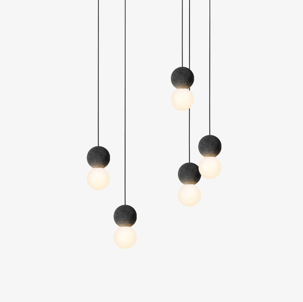 Solvicen Suspension Minimaliste en Ciment - Neutralighting