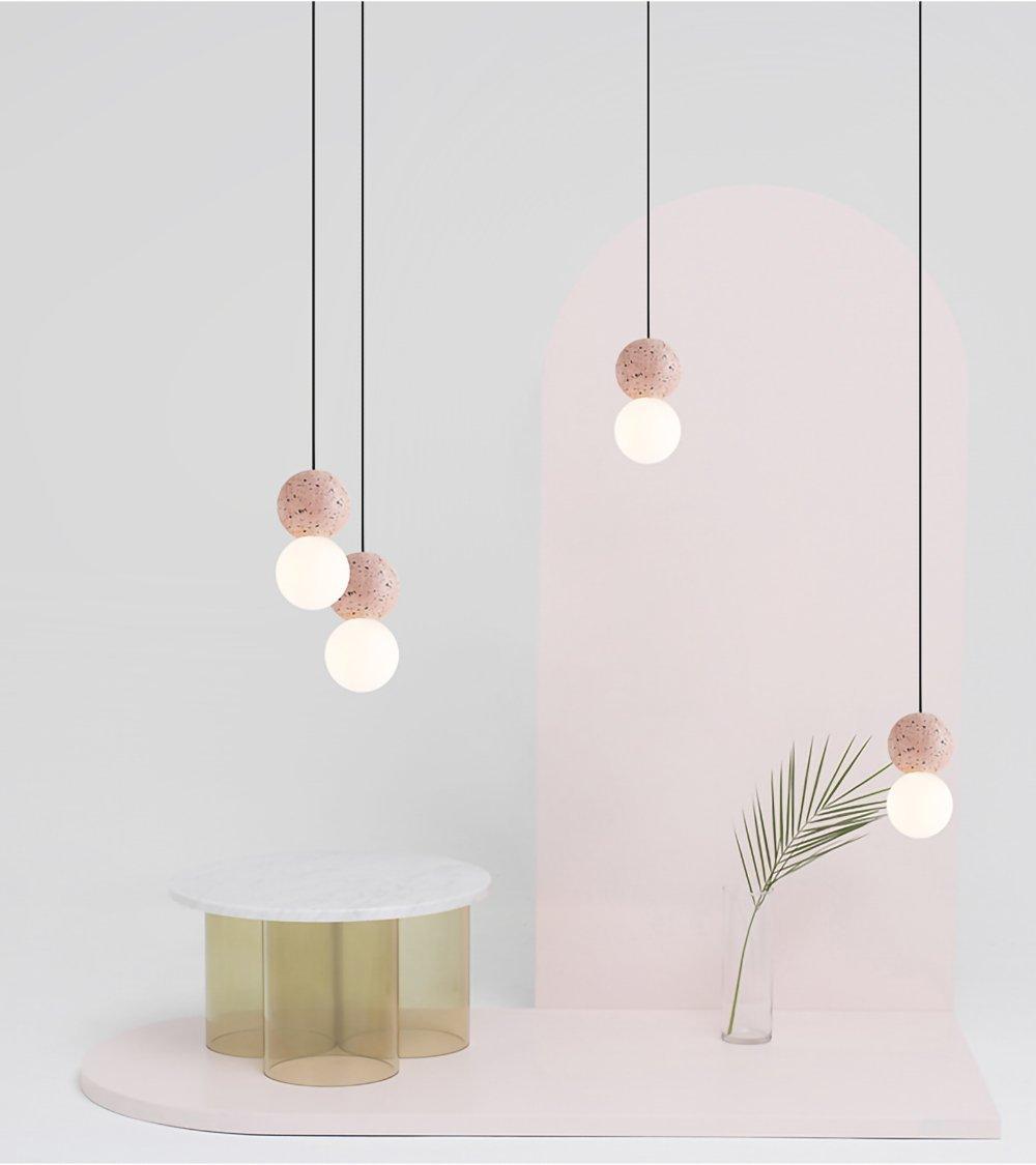 Gemma Lampe Pendante Moderne en Ciment - Neutralighting