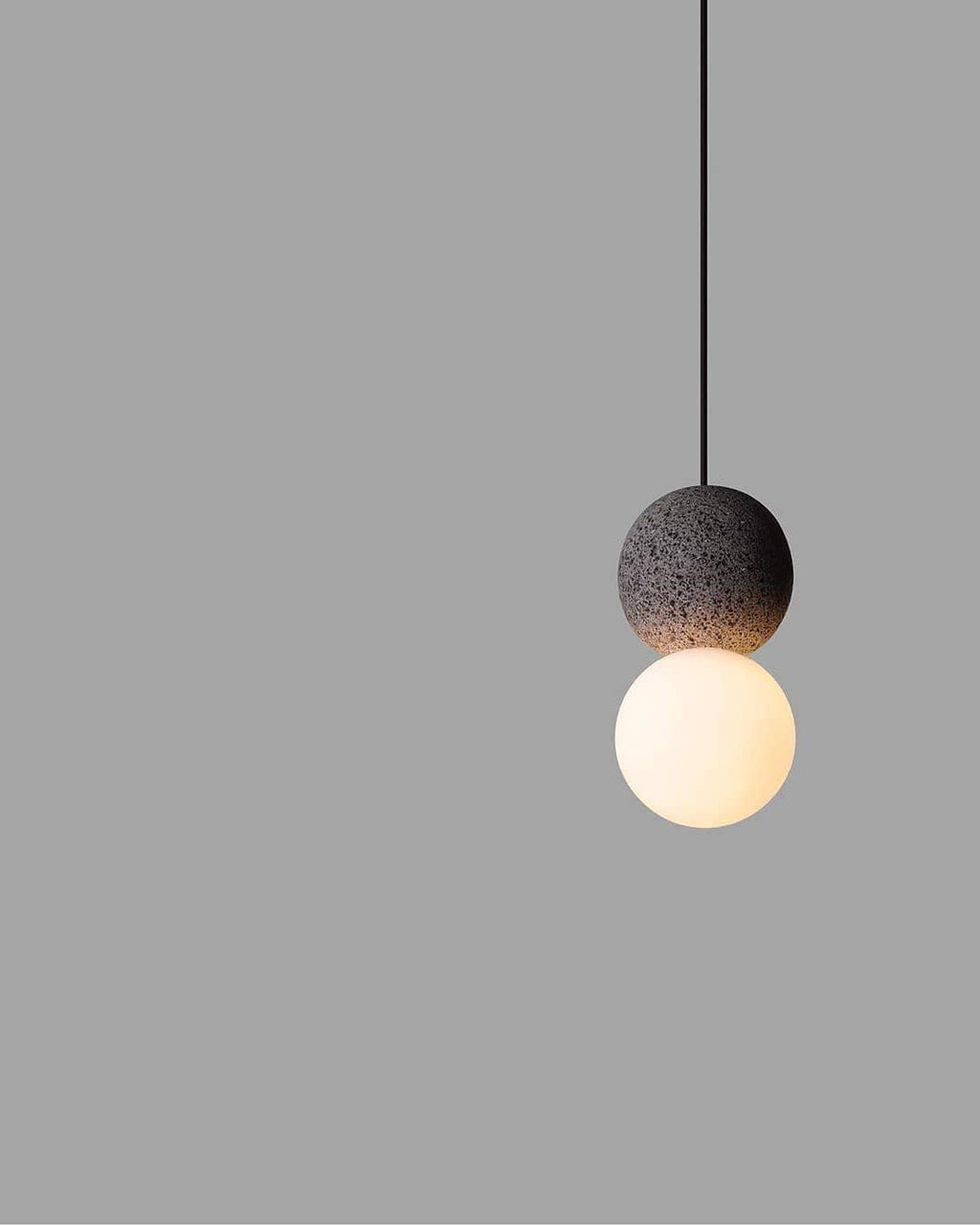 Solvicen Suspension Minimaliste en Ciment - Neutralighting