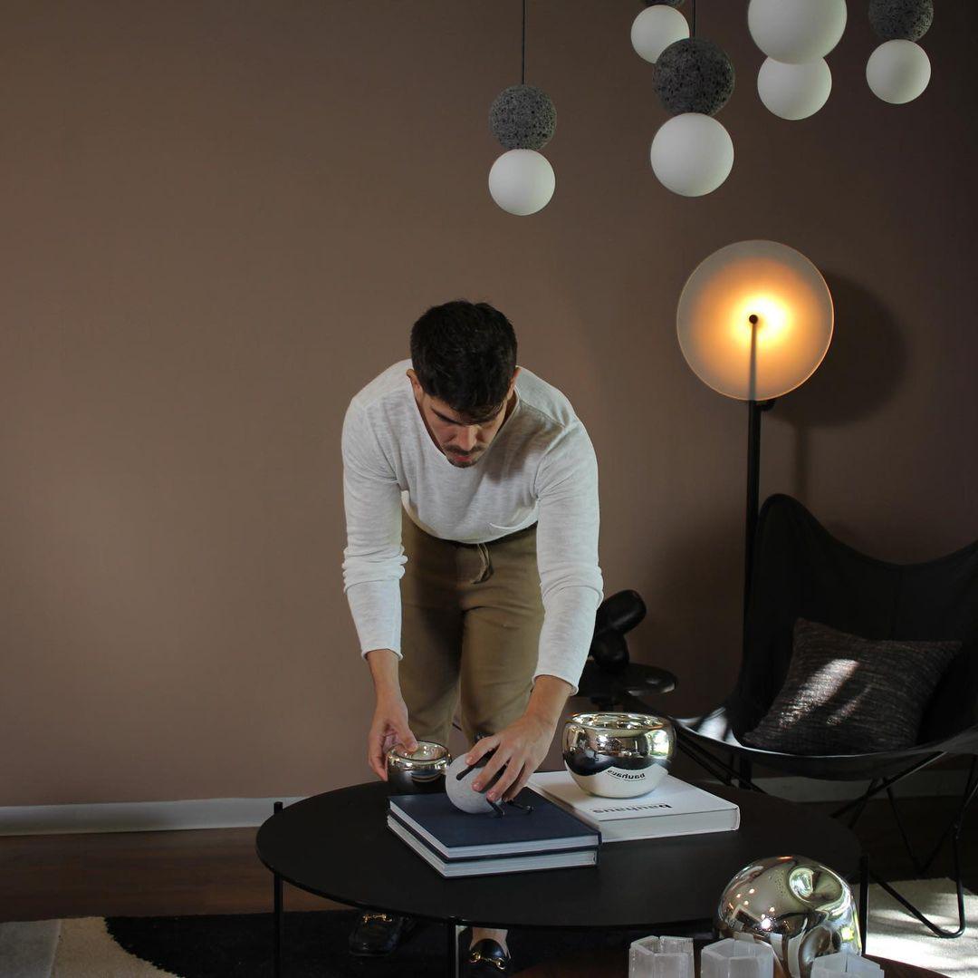 Solvicen Suspension Minimaliste en Ciment - Neutralighting