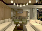 Solvicen Suspension Minimaliste en Ciment - Neutralighting