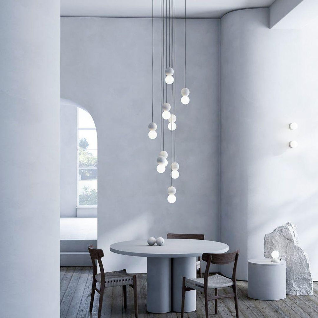 Gemma Lampe Pendante Moderne en Ciment - Neutralighting