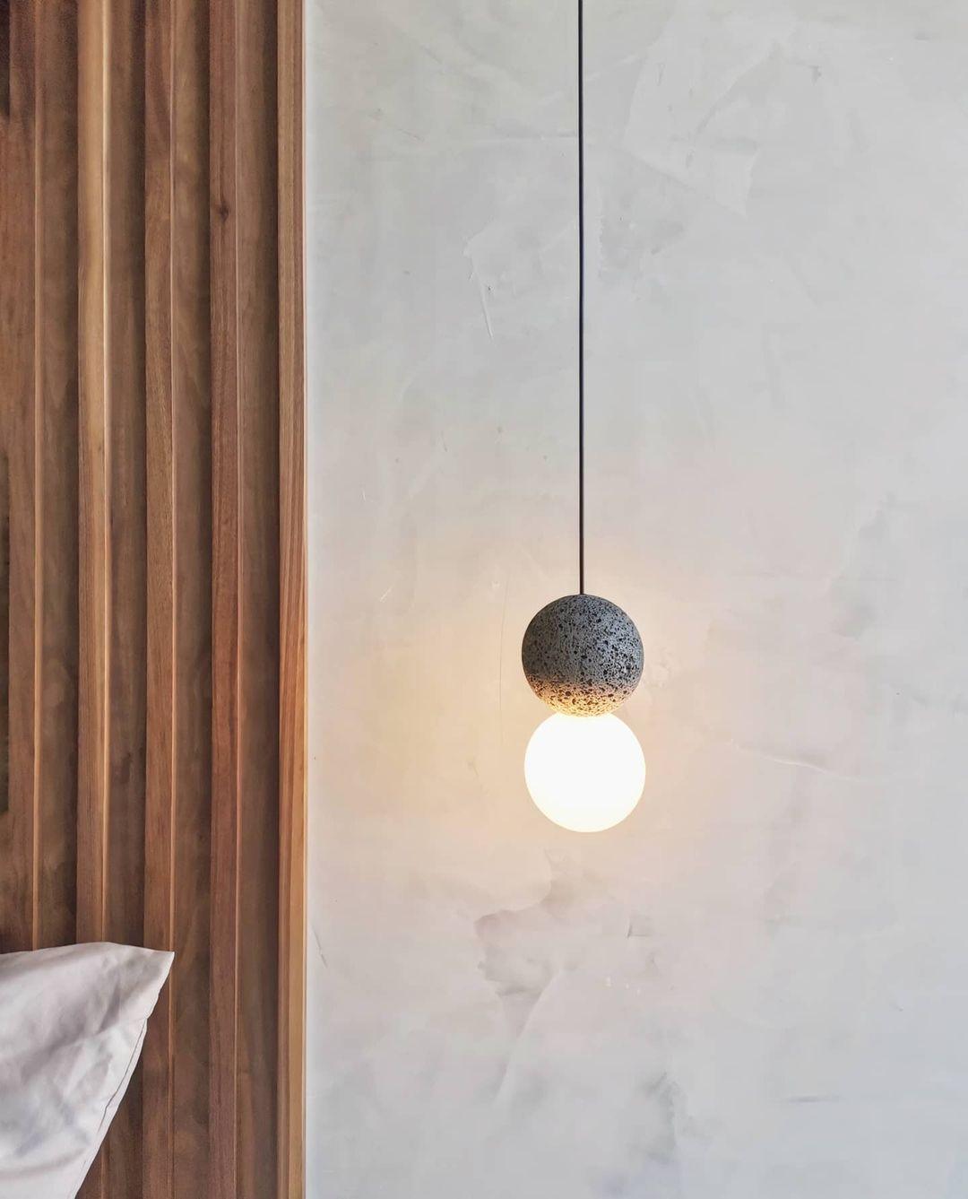 Gemma Lampe Pendante Moderne en Ciment - Neutralighting