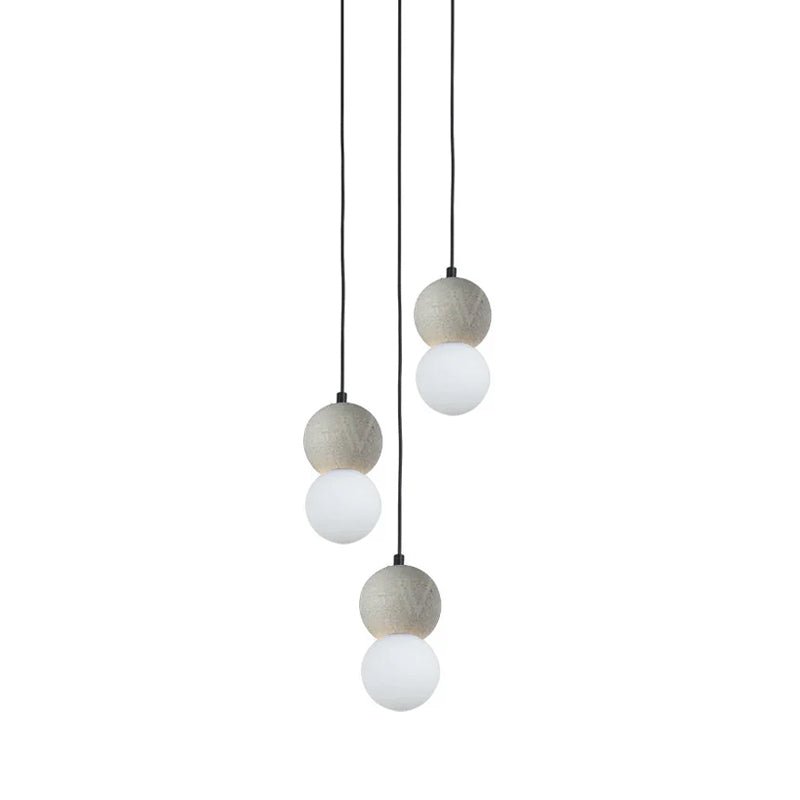 Solvicen Suspension Minimaliste en Ciment - Neutralighting