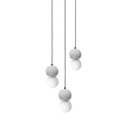 Solvicen Suspension Minimaliste en Ciment - Neutralighting