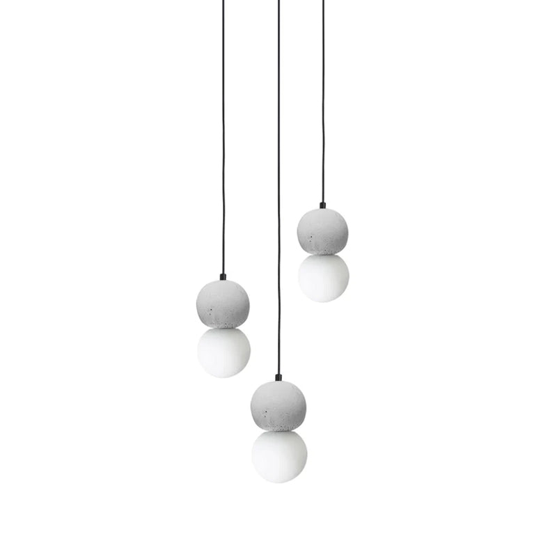 Solvicen Suspension Minimaliste en Ciment - Neutralighting