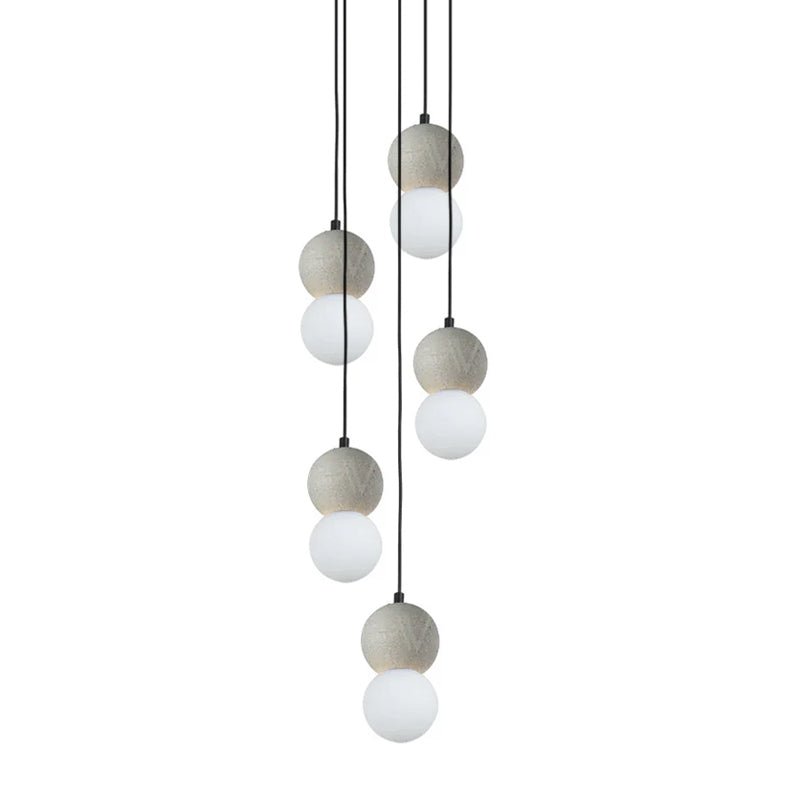 Solvicen Suspension Minimaliste en Ciment - Neutralighting
