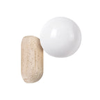 Colaeira Applique Murale Moderne Minimaliste en Travertin - Neutralighting