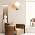 Colaeira Applique Murale Moderne Minimaliste en Travertin - Neutralighting