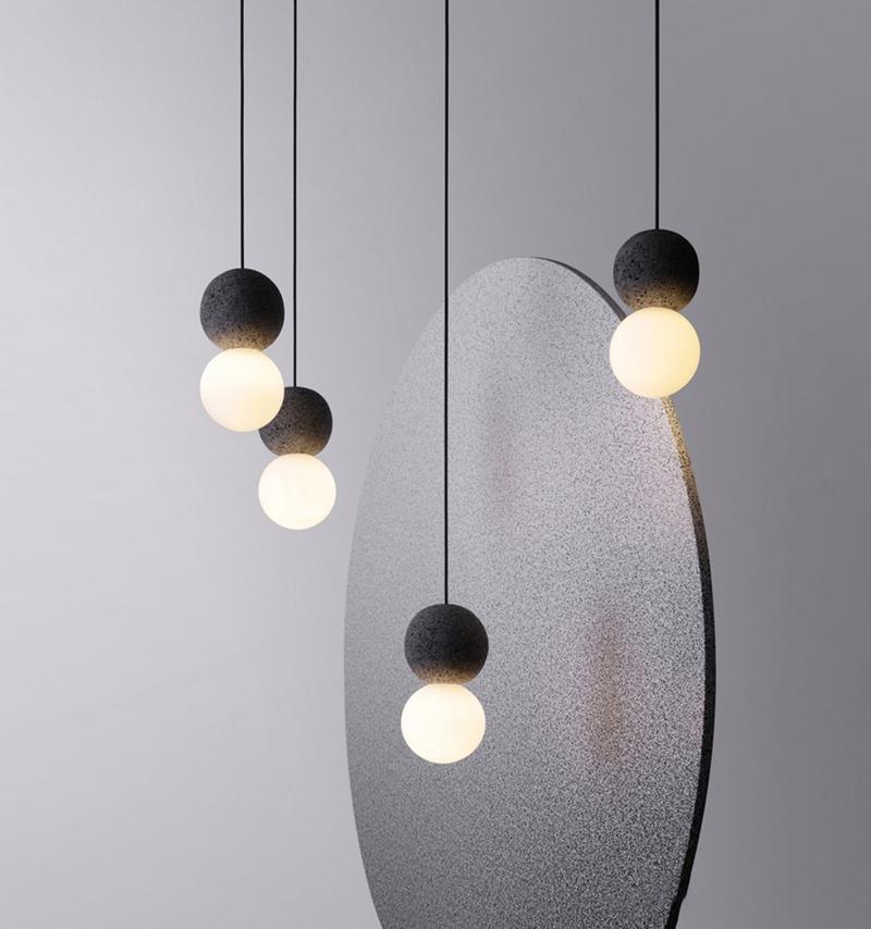 Gemma Lampe Pendante Moderne en Ciment - Neutralighting