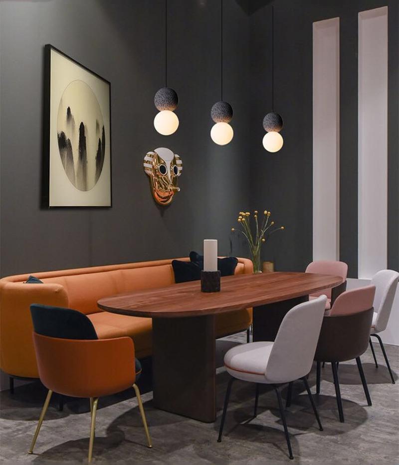 Solvicen Suspension Minimaliste en Ciment - Neutralighting