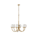 Sysoraris Lustre en Verre et Laiton Nordique Haut de Gamme - Neutralighting