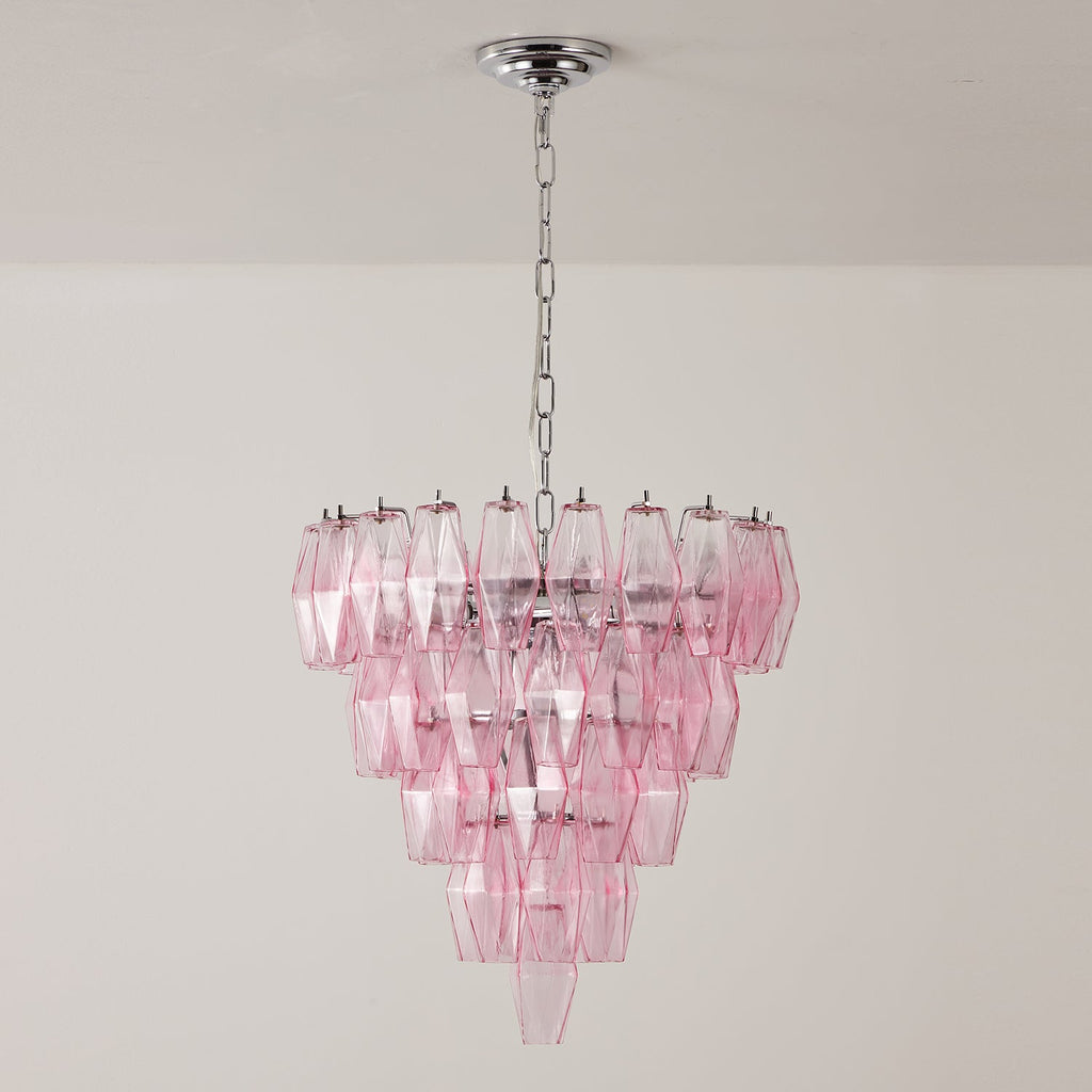 Orinelle Lustre Cascade en Verre Luxueux - Neutralighting