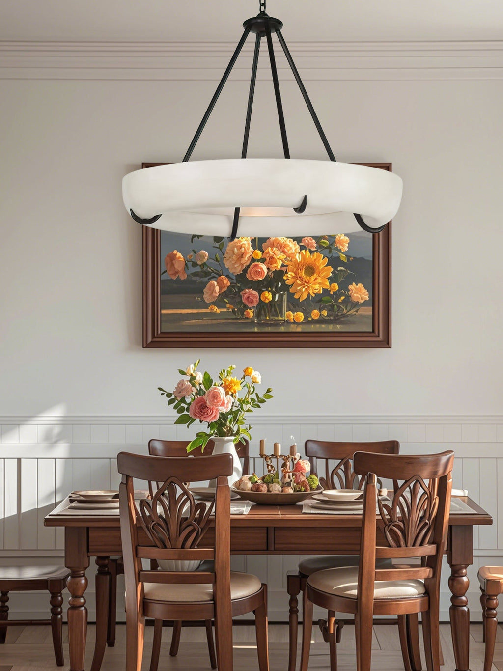 Daria Suspension Moderne en Albâtre - Neutralighting