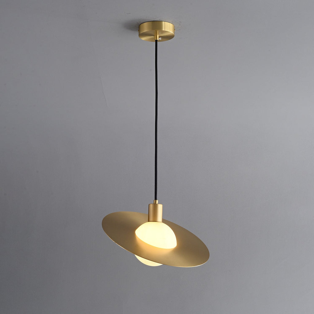 Orionis Lampe Suspendue en Verre et Laiton de Qualité Supérieure - Neutralighting