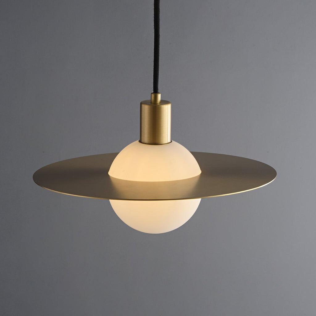 Orionis Lampe Suspendue en Verre et Laiton de Qualité Supérieure - Neutralighting