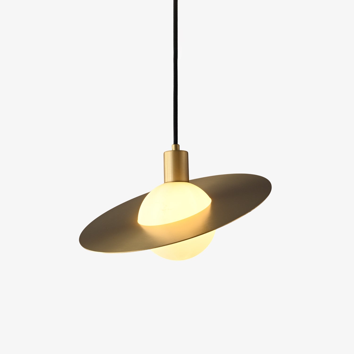 Orionis Lampe Suspendue en Verre et Laiton de Qualité Supérieure - Neutralighting