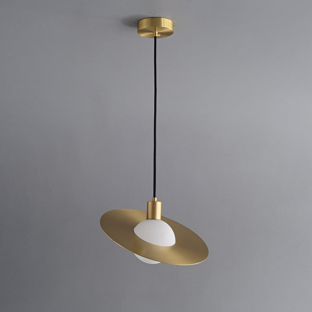 Orionis Lampe Suspendue en Verre et Laiton de Qualité Supérieure - Neutralighting
