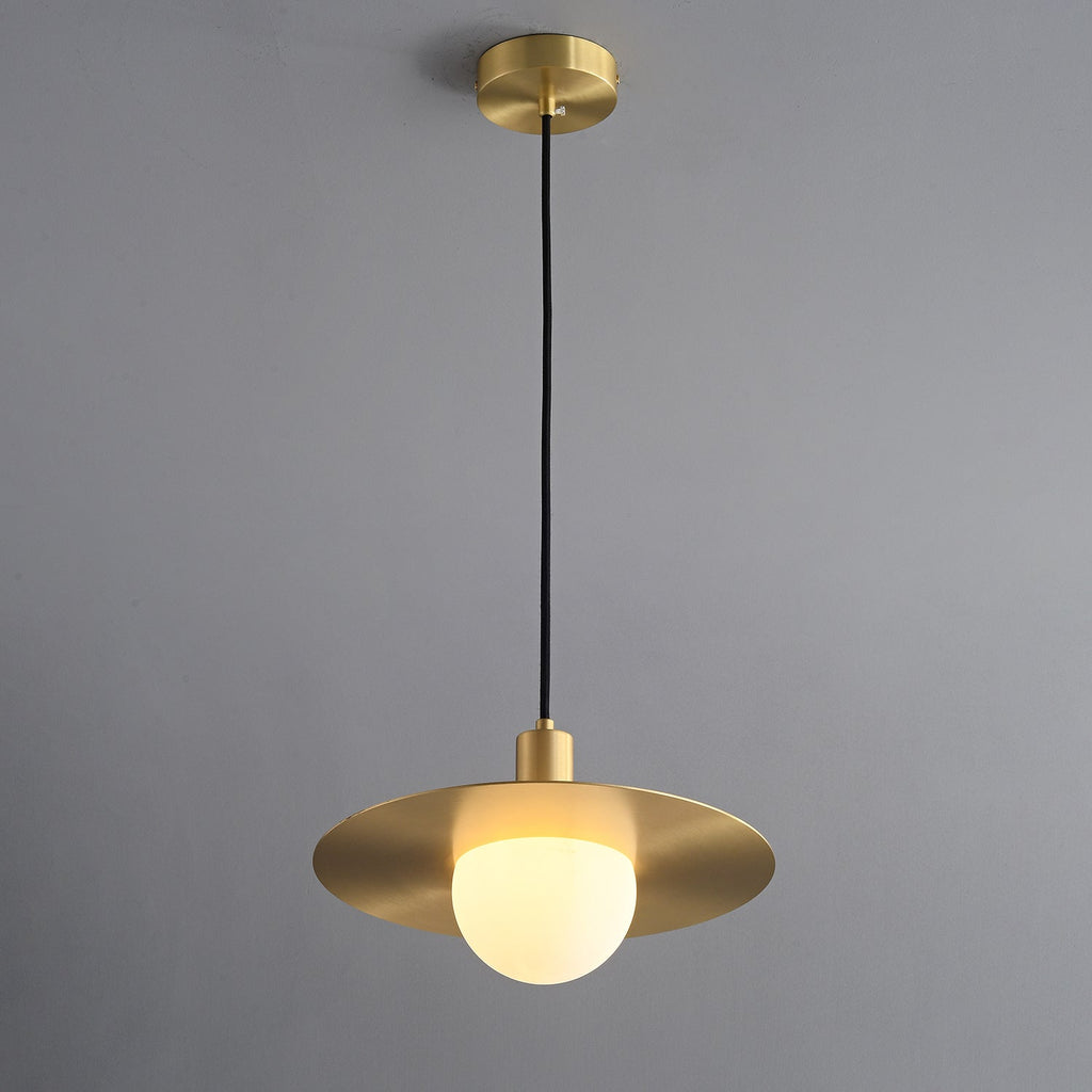 Orionis Lampe Suspendue en Verre et Laiton de Qualité Supérieure - Neutralighting