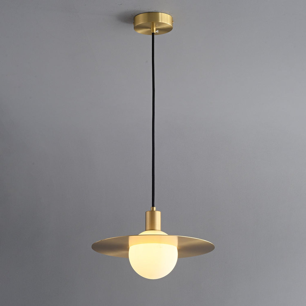 Orionis Lampe Suspendue en Verre et Laiton de Qualité Supérieure - Neutralighting