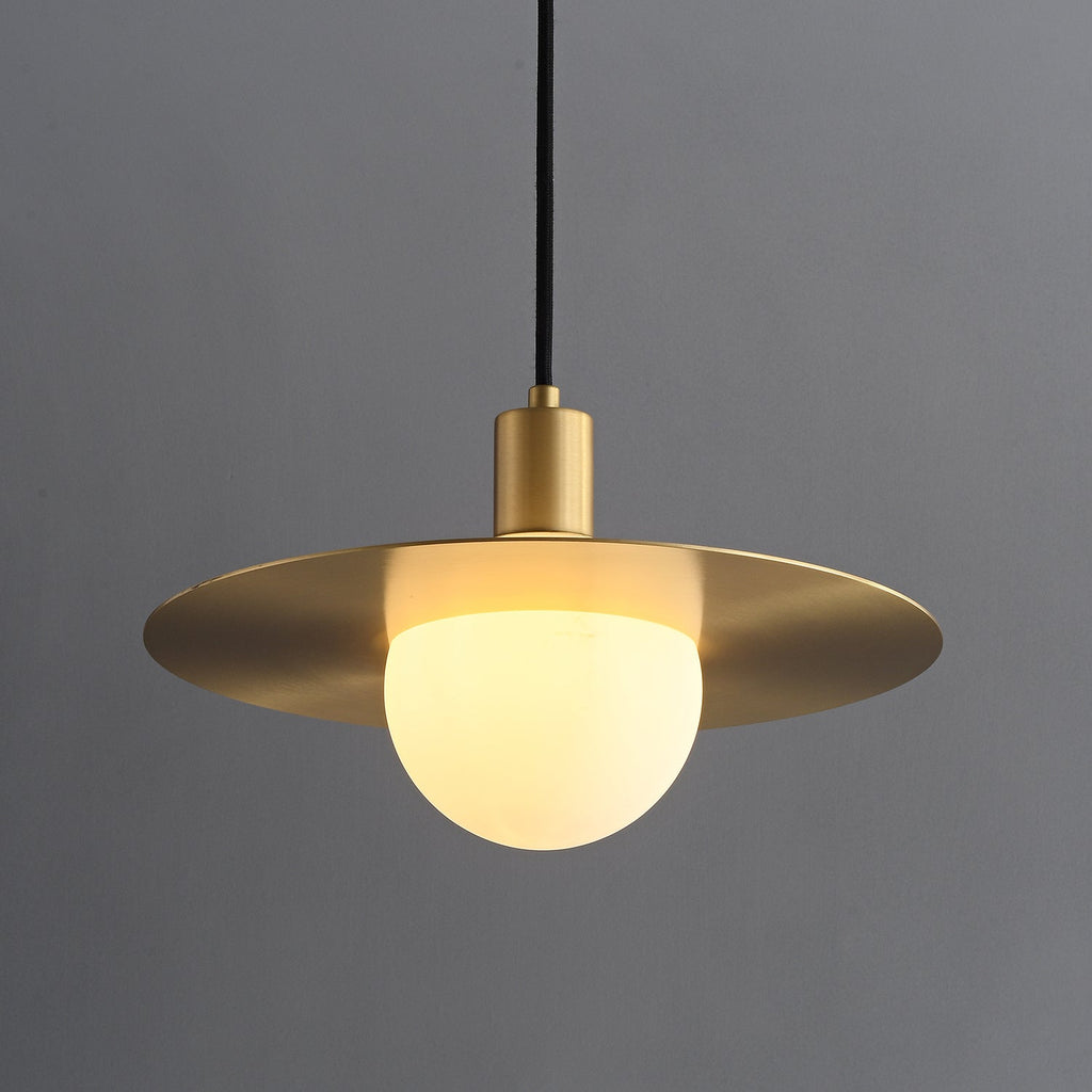 Orionis Lampe Suspendue en Verre et Laiton de Qualité Supérieure - Neutralighting