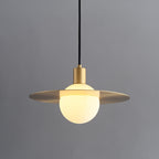 Orionis Lampe Suspendue en Verre et Laiton de Qualité Supérieure - Neutralighting