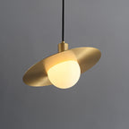 Orionis Lampe Suspendue en Verre et Laiton de Qualité Supérieure - Neutralighting