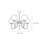 Lldorel Lustre en Verre et Laiton Nordique Haut de Gamme - Neutralighting