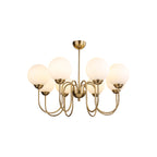 Lldorel Lustre en Verre et Laiton Nordique Haut de Gamme - Neutralighting
