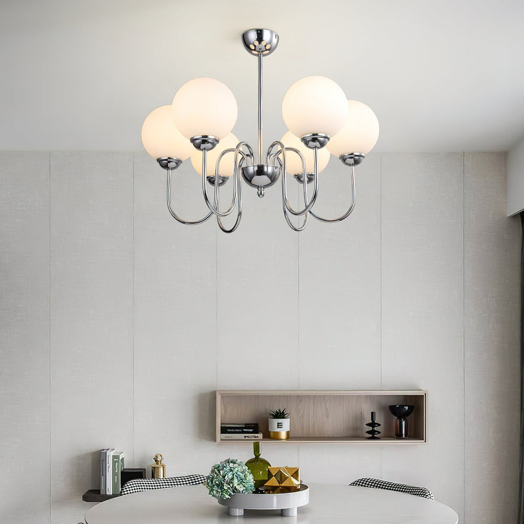 Lldorel Lustre en Verre et Laiton Nordique Haut de Gamme - Neutralighting
