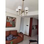 Lldorel Lustre en Verre et Laiton Nordique Haut de Gamme - Neutralighting