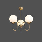 Lldorel Lustre en Verre et Laiton Nordique Haut de Gamme - Neutralighting