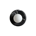 Uvinos Applique Murale Moderne Minimaliste en Marbre Noir - Neutralighting