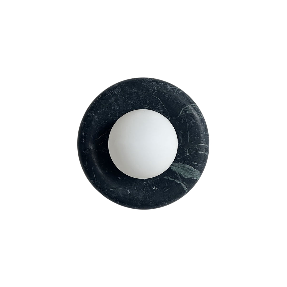 Cusorion Applique Murale Moderne Minimaliste en Marbre Vert Foncé - Neutralighting