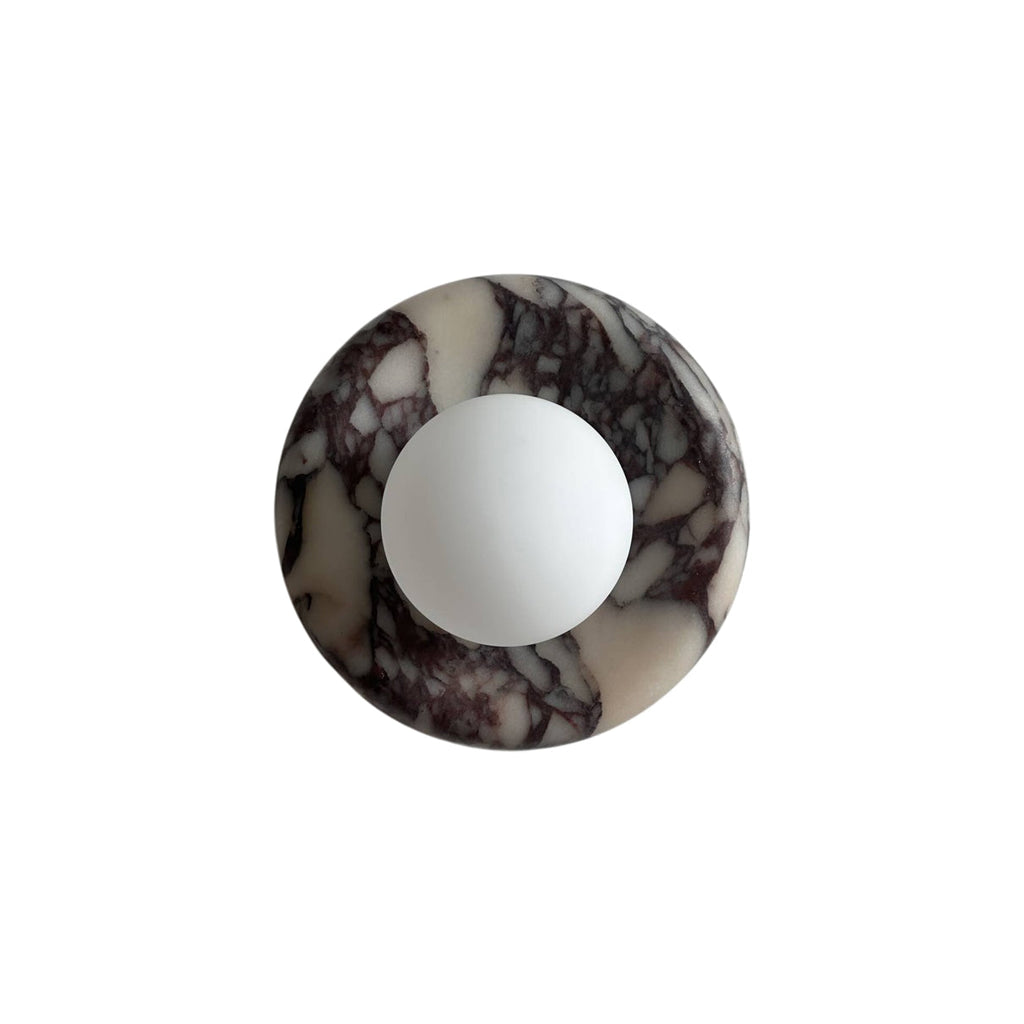 Bvlgari Applique Murale Moderne Minimaliste Evenir en Marbre Violet - Neutralighting