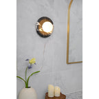 Uvinos Applique Murale Moderne Minimaliste en Marbre Noir - Neutralighting
