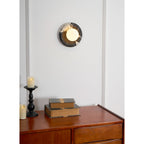 Uvinos Applique Murale Moderne Minimaliste en Marbre Noir - Neutralighting