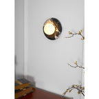 Uvinos Applique Murale Moderne Minimaliste en Marbre Noir - Neutralighting