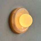 Aursilos Applique Murale Verre Jade Blanc Art Nordique Premium - Neutralighting