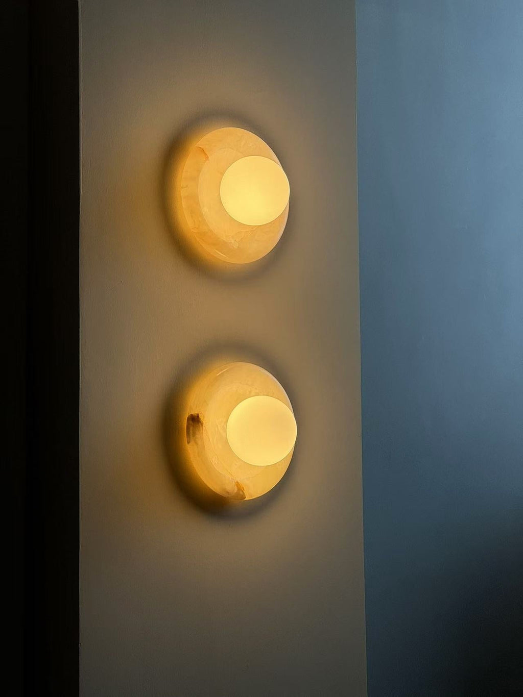 Aursilos Applique Murale Verre Jade Blanc Art Nordique Premium - Neutralighting