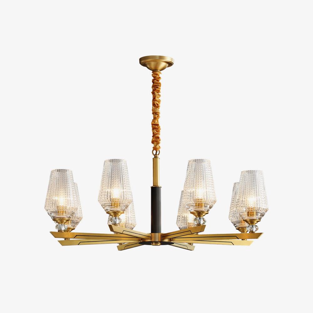 Astra Lustre Hexa en Laiton de Luxe - Neutralighting