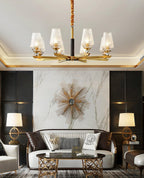 Astra Lustre Hexa en Laiton de Luxe - Neutralighting