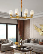 Astra Lustre Hexa en Laiton de Luxe - Neutralighting