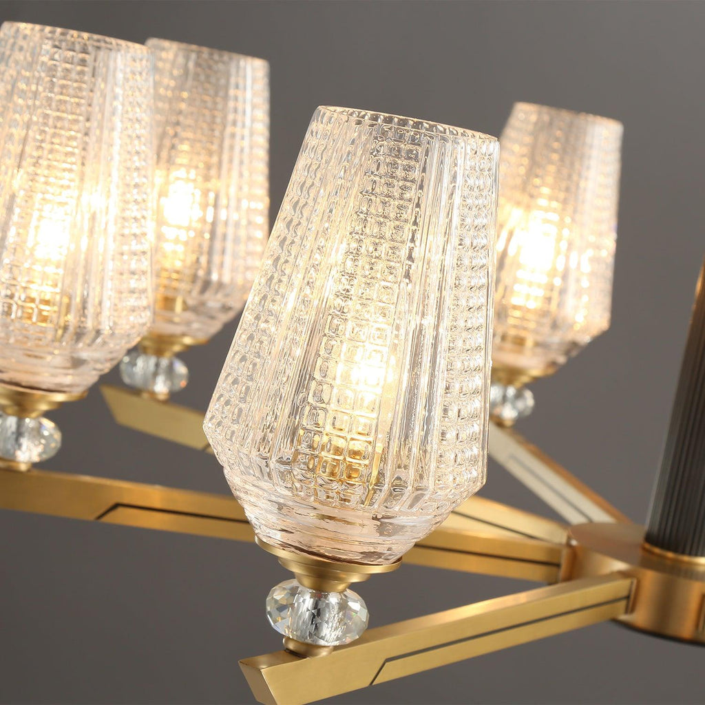 Astra Lustre Hexa en Laiton de Luxe - Neutralighting