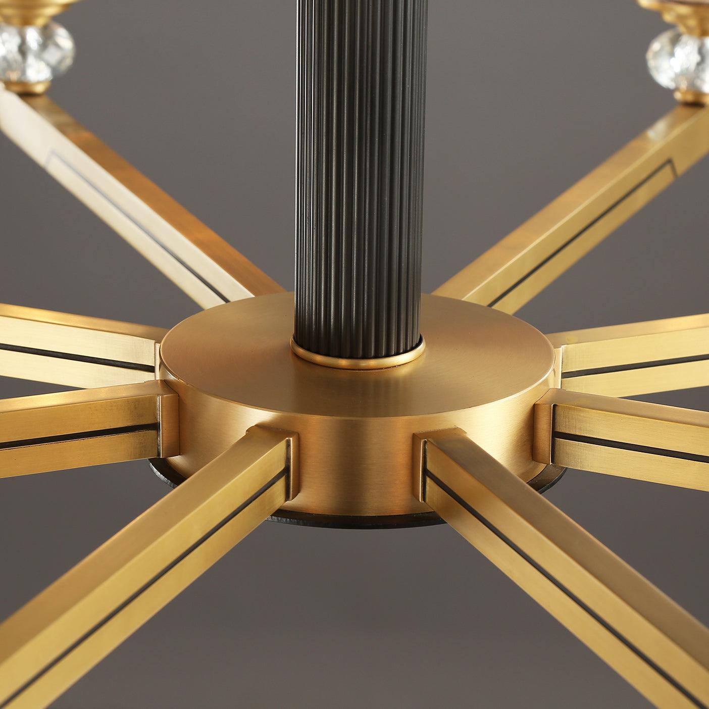 Astra Lustre Hexa en Laiton de Luxe - Neutralighting