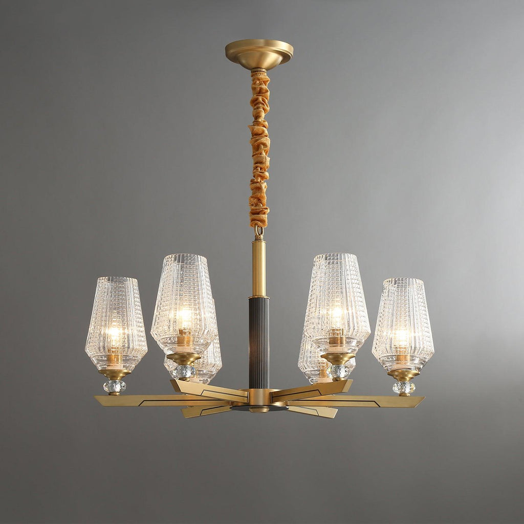 Astra Lustre Hexa en Laiton de Luxe - Neutralighting