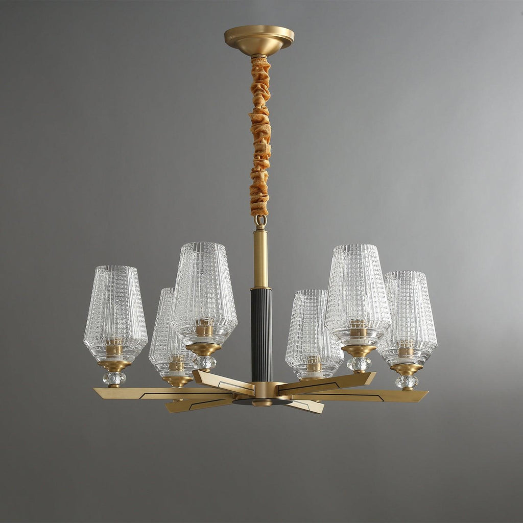Astra Lustre Hexa en Laiton de Luxe - Neutralighting